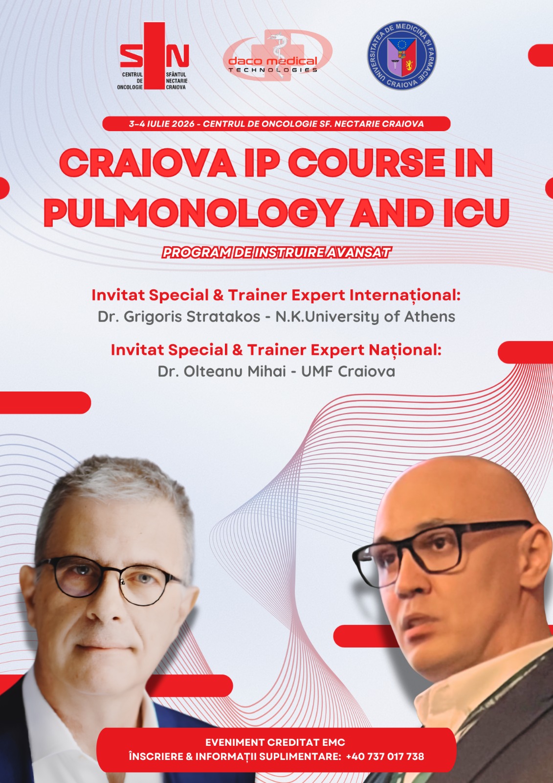 Craiova IP Course in Pulmonology and ICU